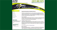 Desktop Screenshot of electricalcontractingservicesinc.com